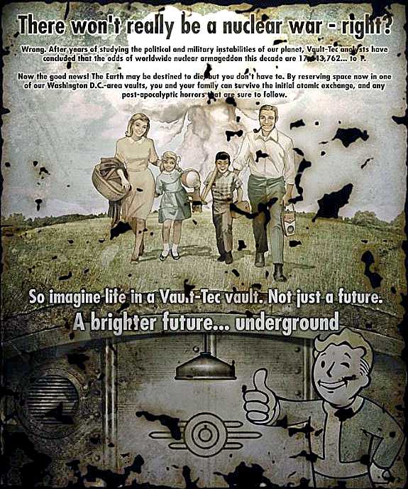 Fallout 3 La Vie En abri Posters Fallout Génération